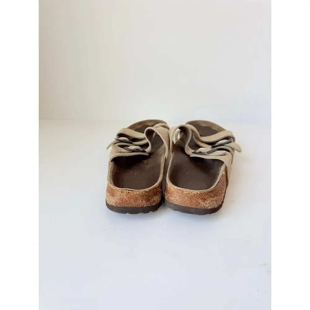 BirkenstockTatami Sandals Women Size 39 US 8-8.5 Leather Slip On Casual Summer - Picture 6 of 7